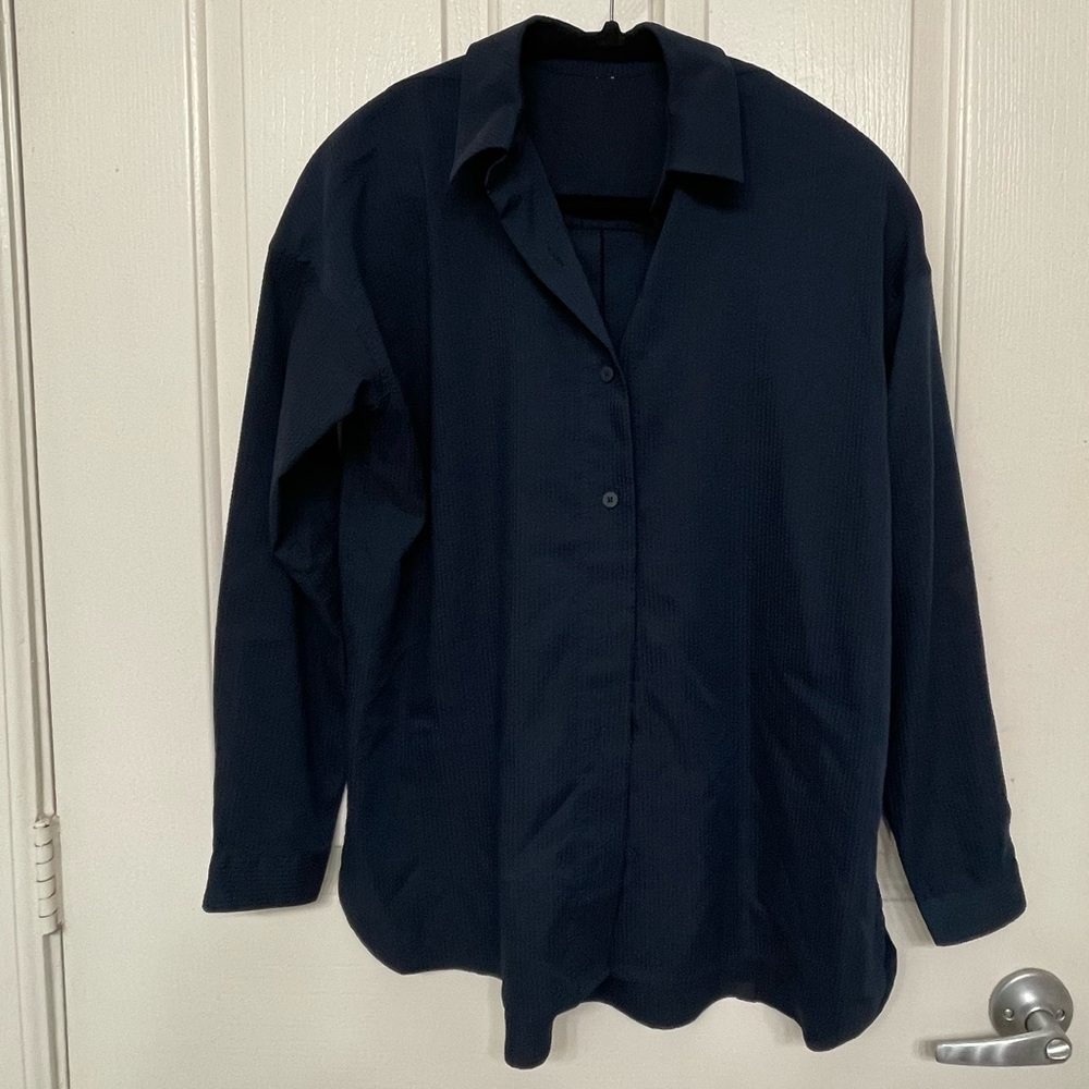 Lululemon Oversized Button Down Shirt